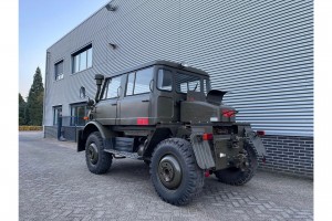 Mercedes-Benz Unimog 406 Doka Vliegtuigsleper Nieuwstaat!