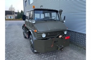 Mercedes-Benz Unimog 406 Doka Vliegtuigsleper Nieuwstaat!