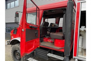 Mercedes-Benz Unimog U1300L Doka Brandweer in Topstaat!