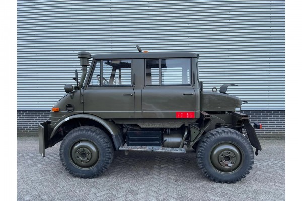 Mercedes-Benz Unimog 406 Doka Vliegtuigsleper Nieuwstaat!