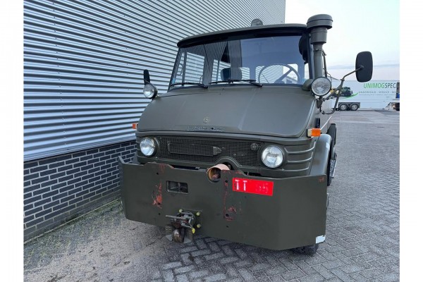 Mercedes-Benz Unimog 406 Doka Vliegtuigsleper Nieuwstaat!