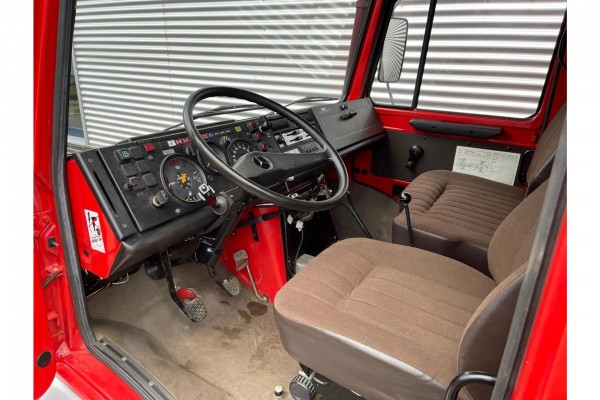 Mercedes-Benz Unimog U1300L Doka Brandweer in Topstaat!