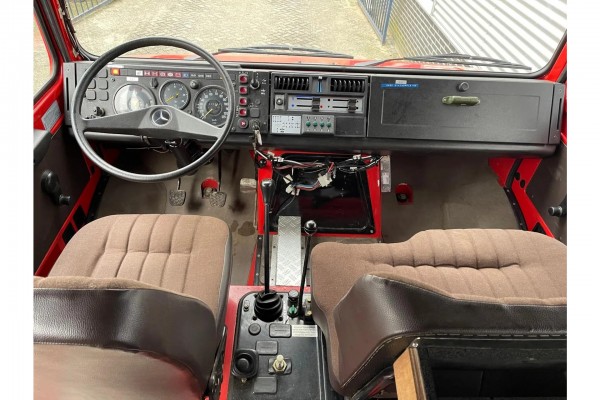 Mercedes-Benz Unimog U1300L Doka Brandweer in Topstaat!