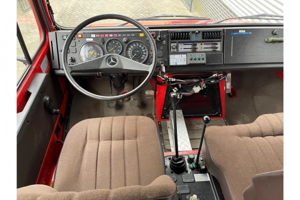 Mercedes-Benz Unimog U1300L Doka Brandweer in Topstaat!