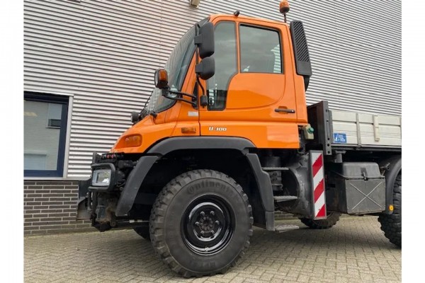 Mercedes-Benz Unimog U300 Kiepbak, 1200 uren Sold/Verkocht