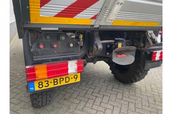 Mercedes-Benz Unimog U300 Kiepbak, 1200 uren Sold/Verkocht