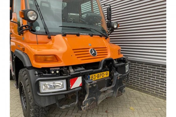 Mercedes-Benz Unimog U300 Kiepbak, 1200 uren Sold/Verkocht